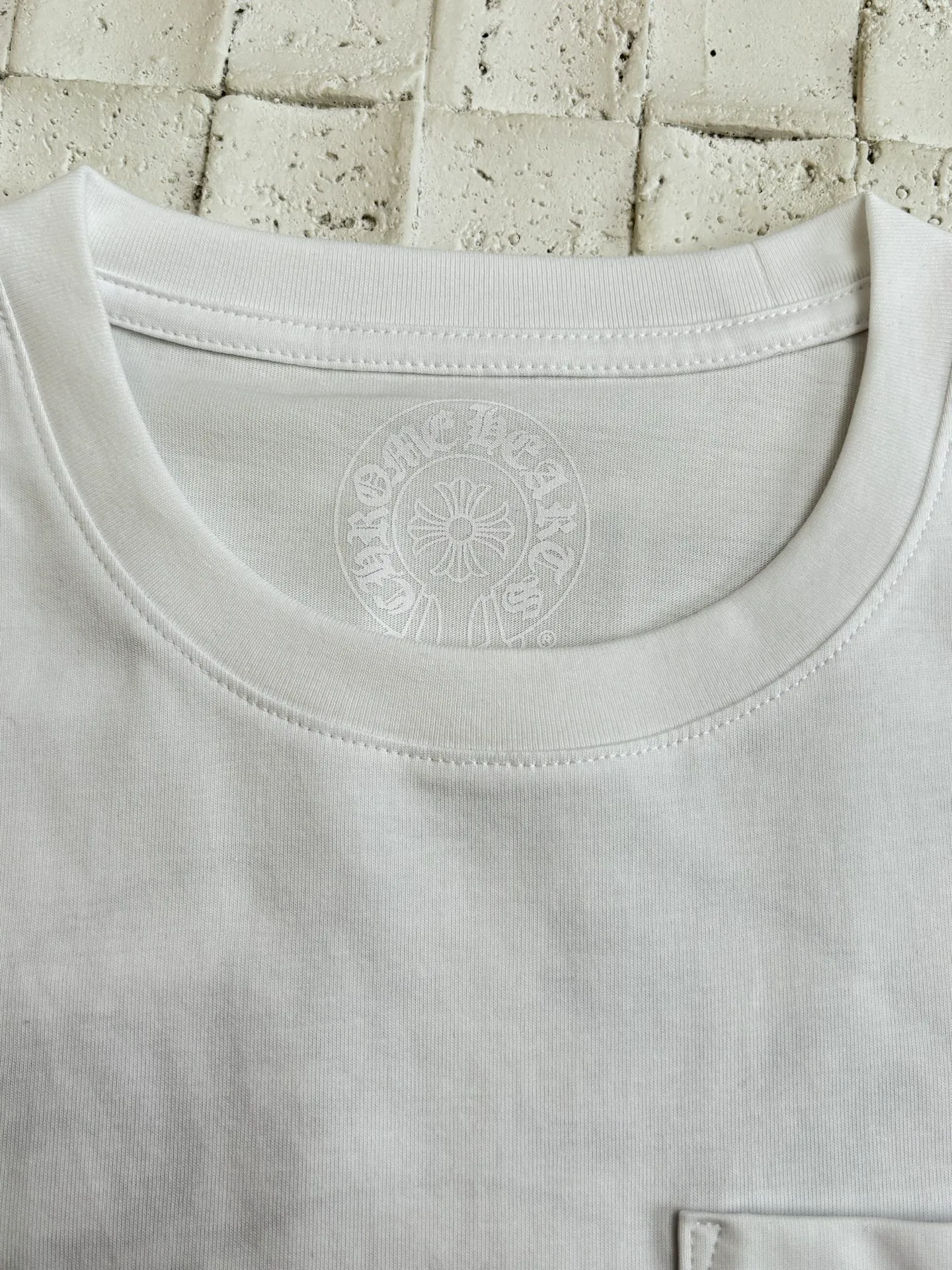 🅿️270 Chrome Heart*/Chrome Heart 25SS CH New York limited horseshoe print short-sleeved T-shirt. The fabric is made of 26-woven 200g cotton. The printing uses special imported slurry. Customized supporting accessories. Size: S/M/L